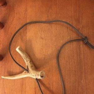 Artisan Crafted Deer Whistle Necklace